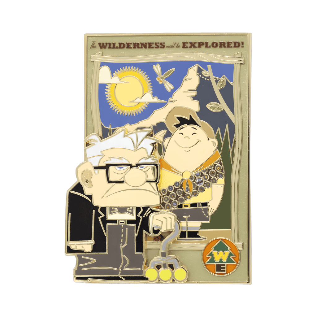 Carl and Russell Disney pin