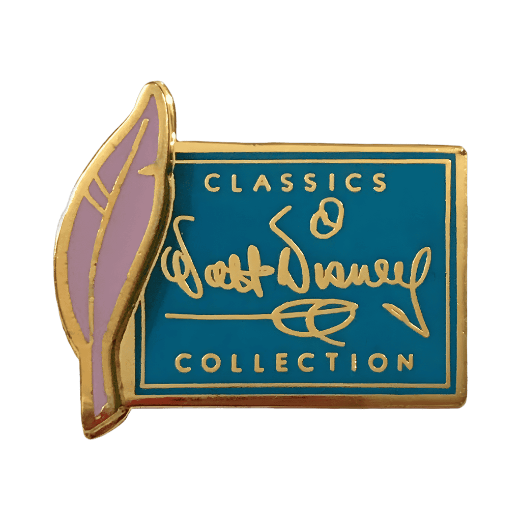 Flying Feather Disney pin