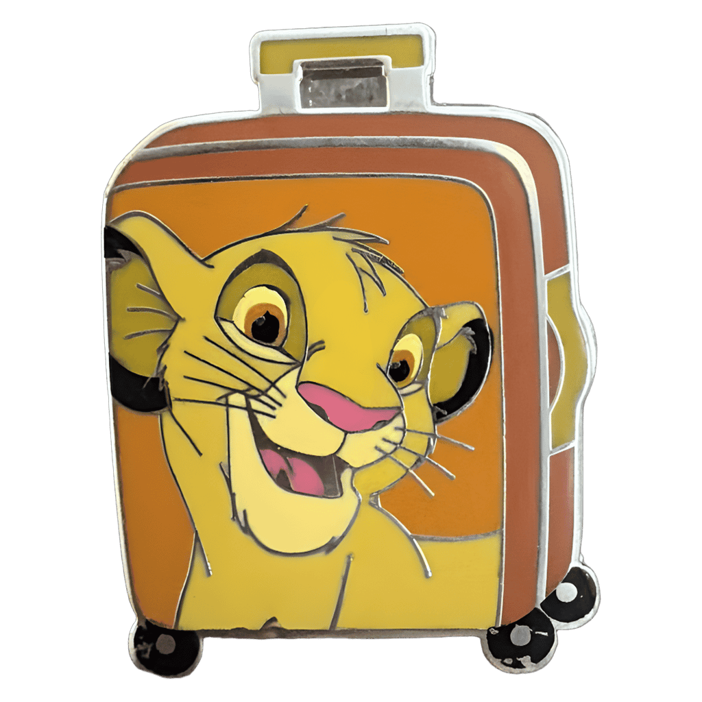 Simba Suitcase Disney pin