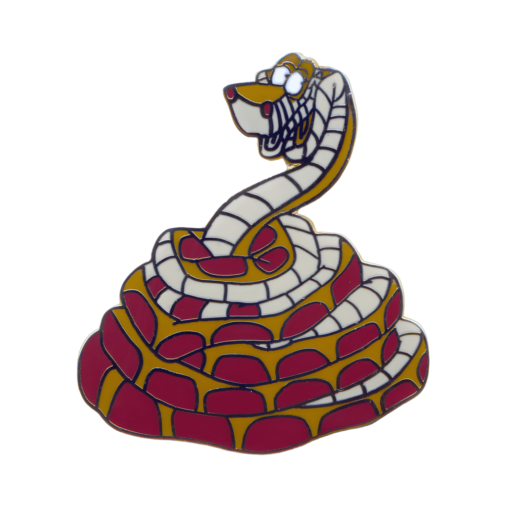Kaa Coiled Up Disney pin
