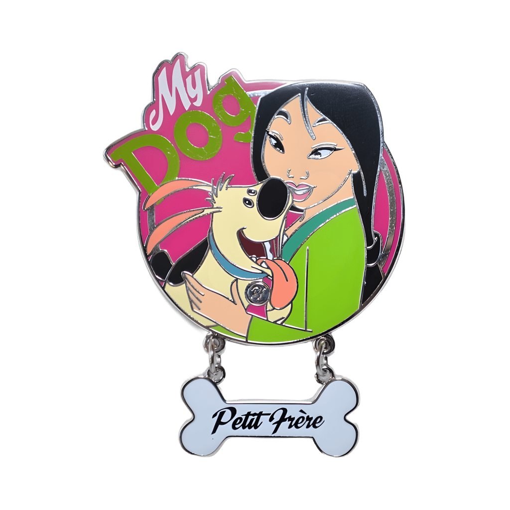 Little Brother with Mulan Disney pin