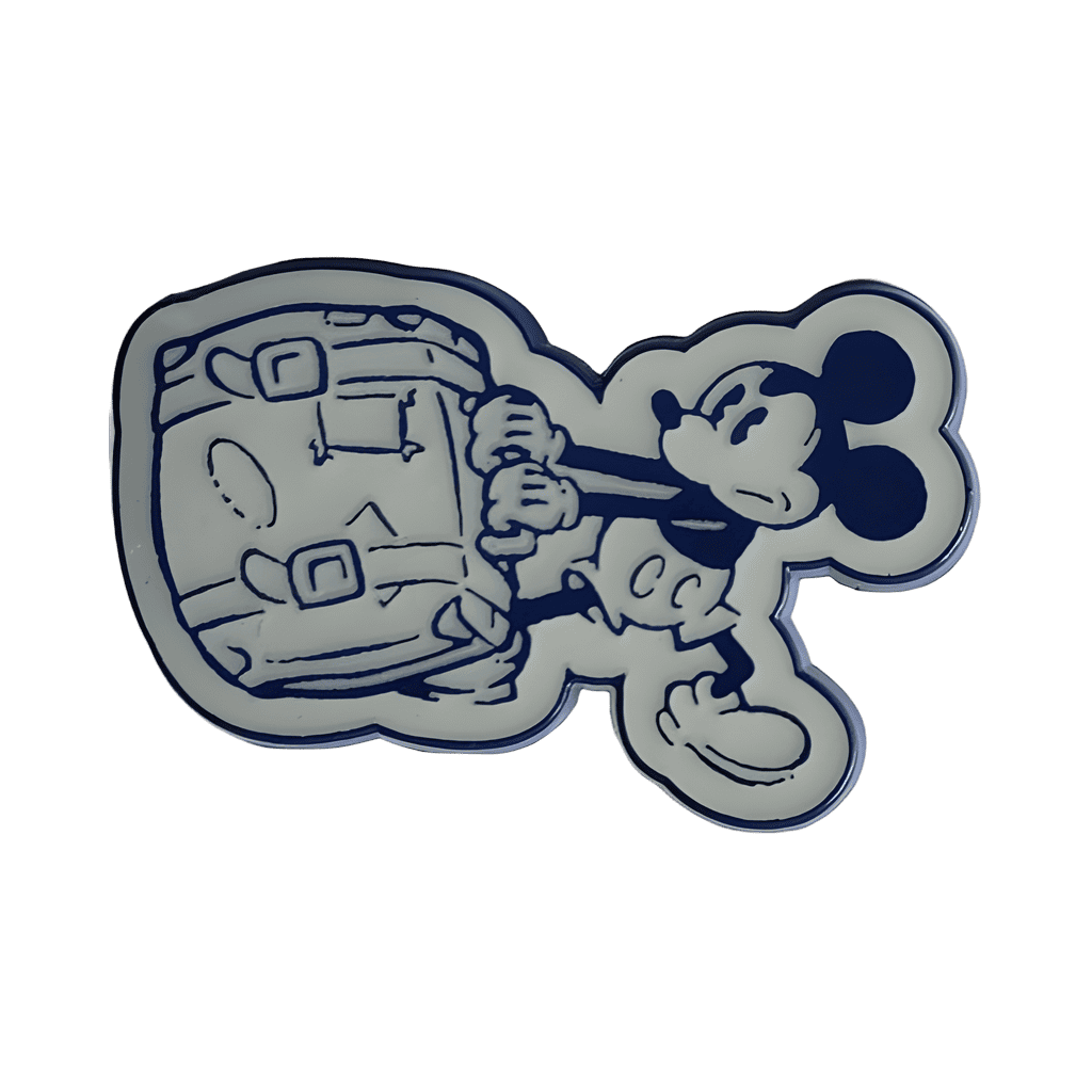 Mickey Pulling Luggage Disney pin