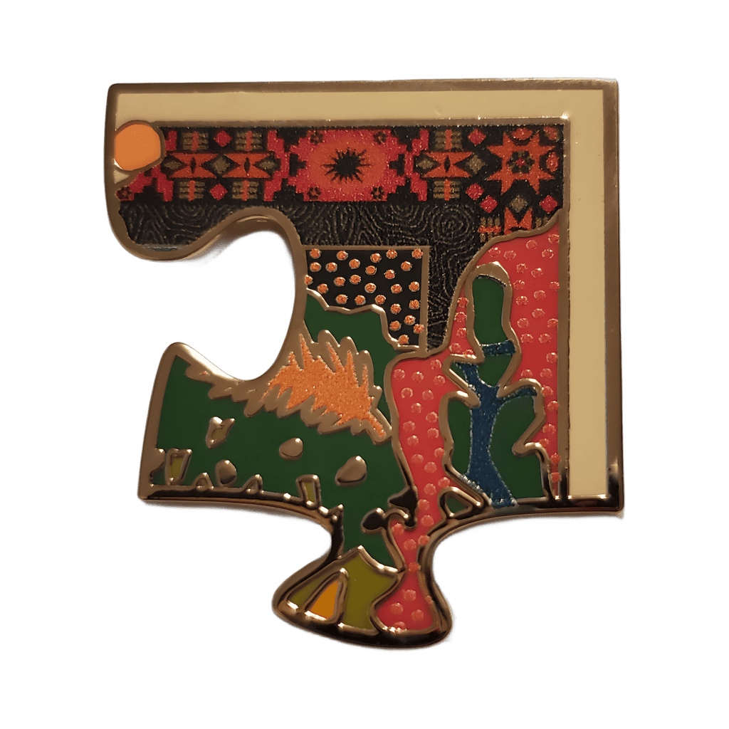 Top Right Corner Disney pin