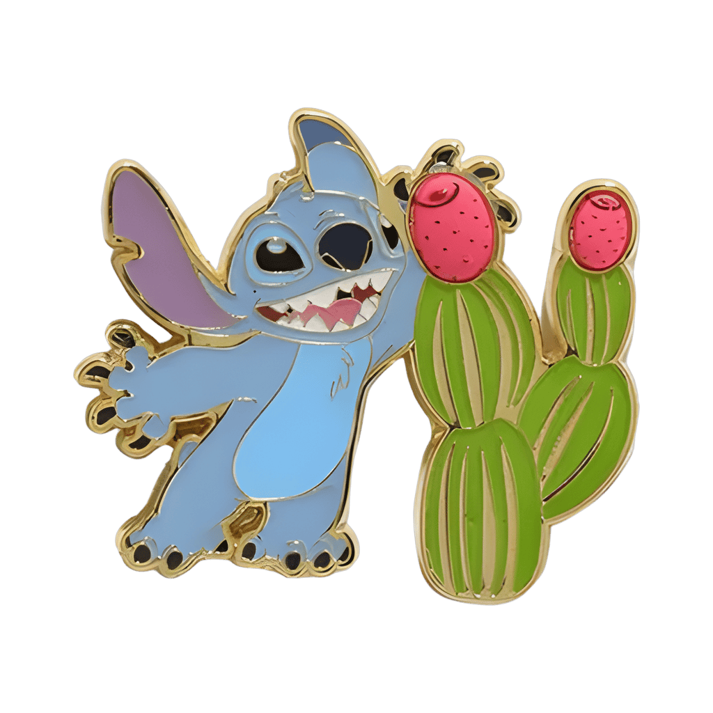 Stitch with Prickly Pear Cactus Disney pin