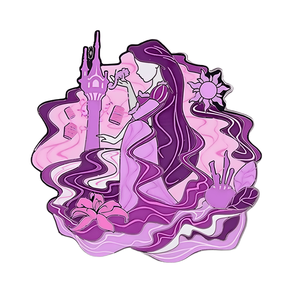 Rapunzel Disney pin