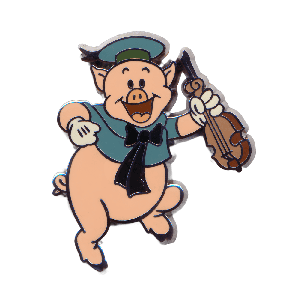 Fiddler Pig Disney pin