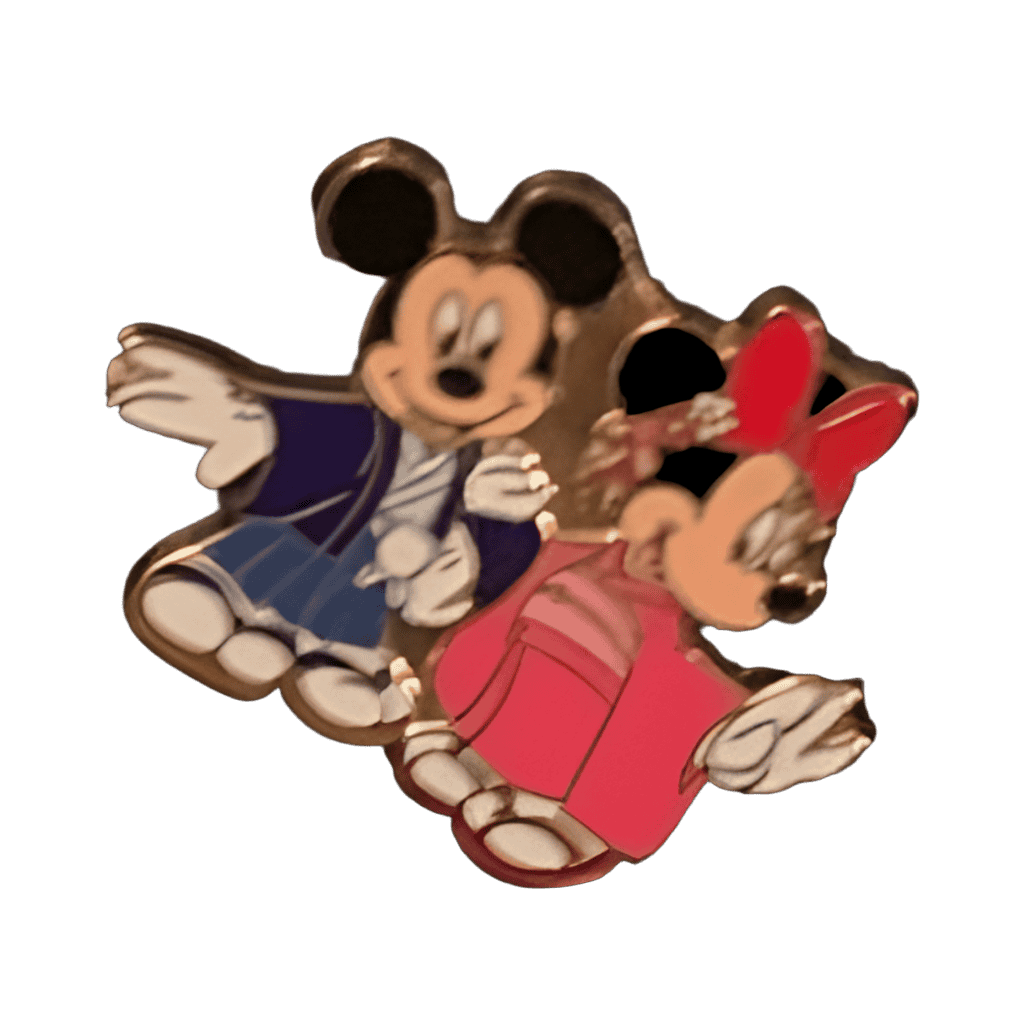 JDS Kimono Mickey and Minnie Disney pin
