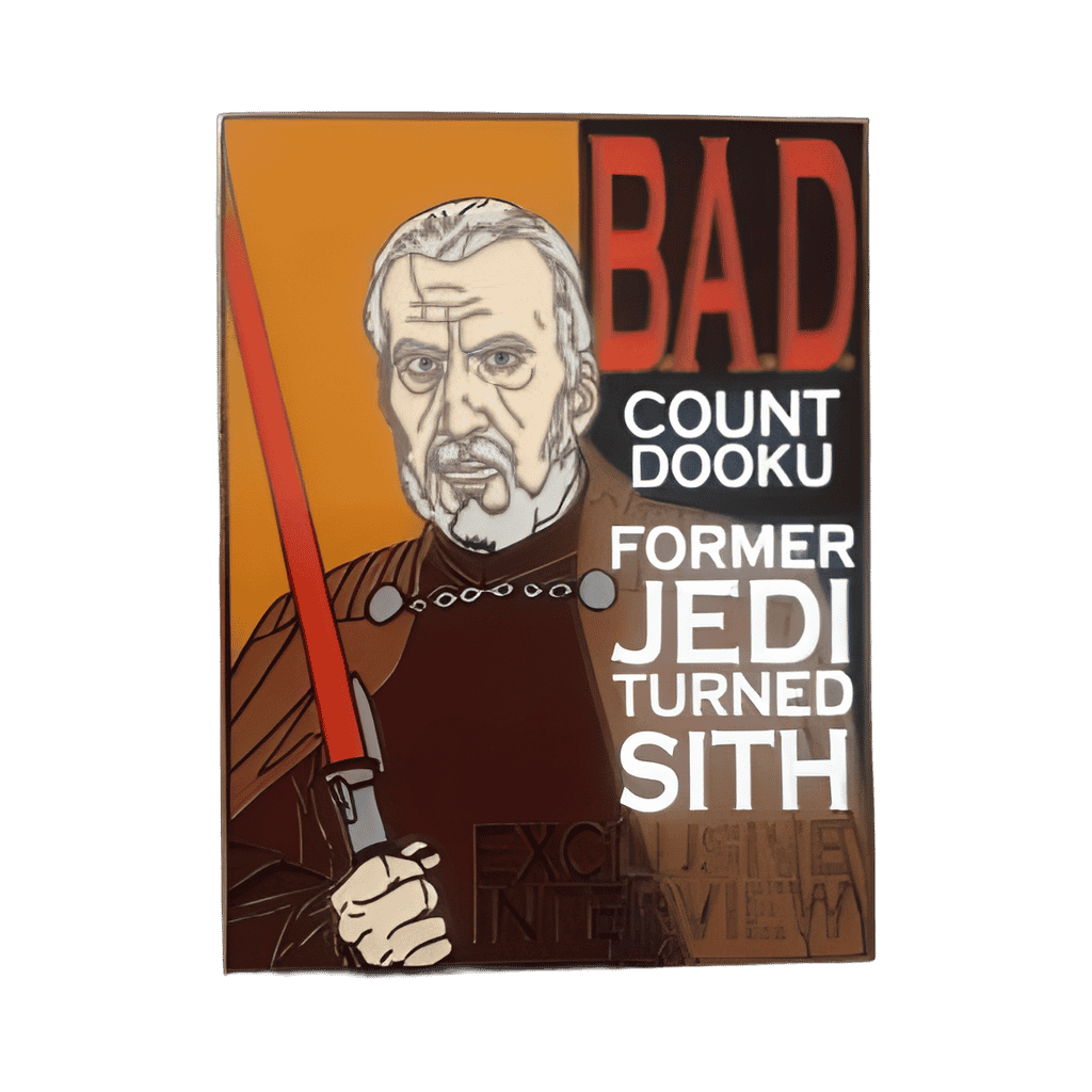 Count Dooku Disney pin