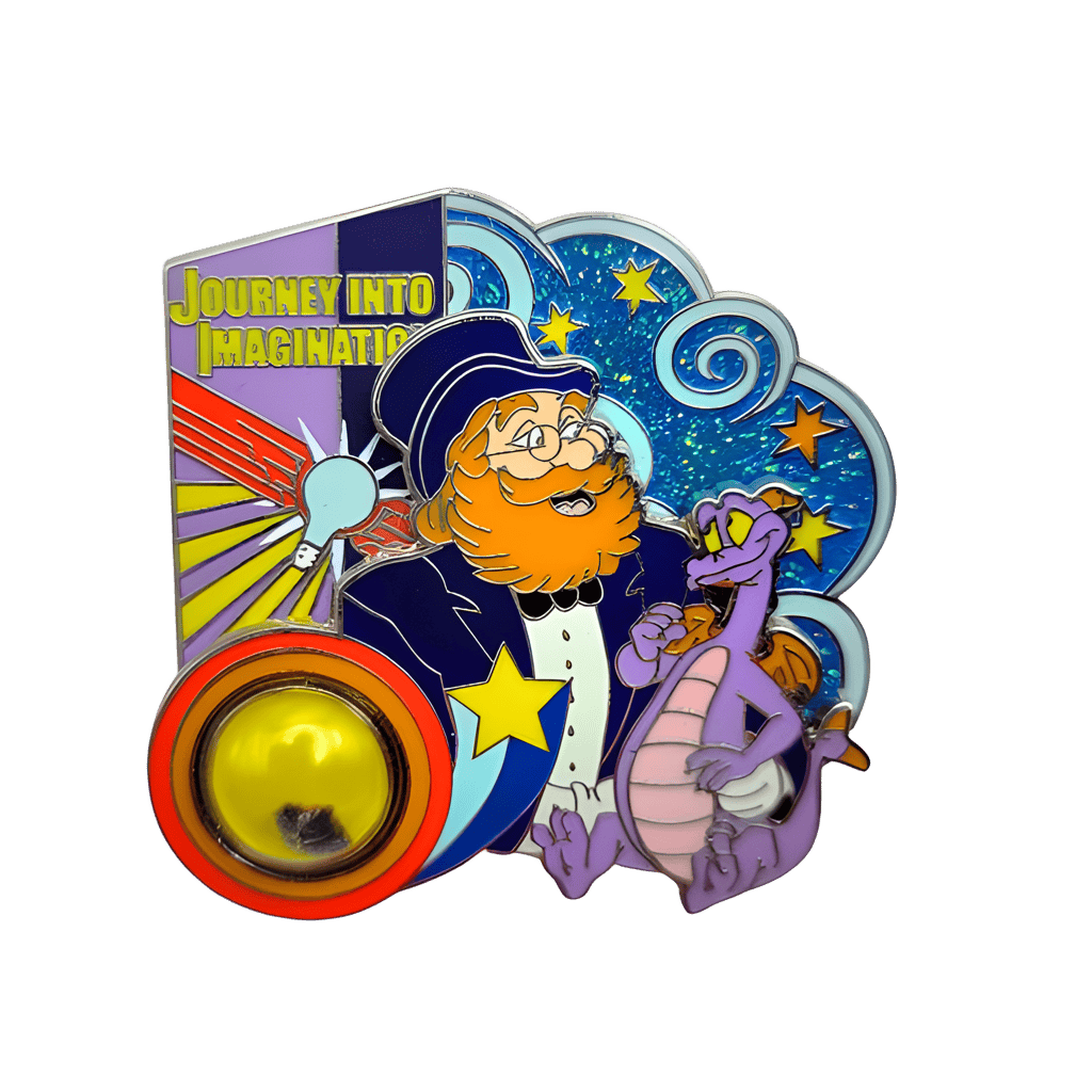 Journey into Imagination - Dreamfinder and Figment Disney pin