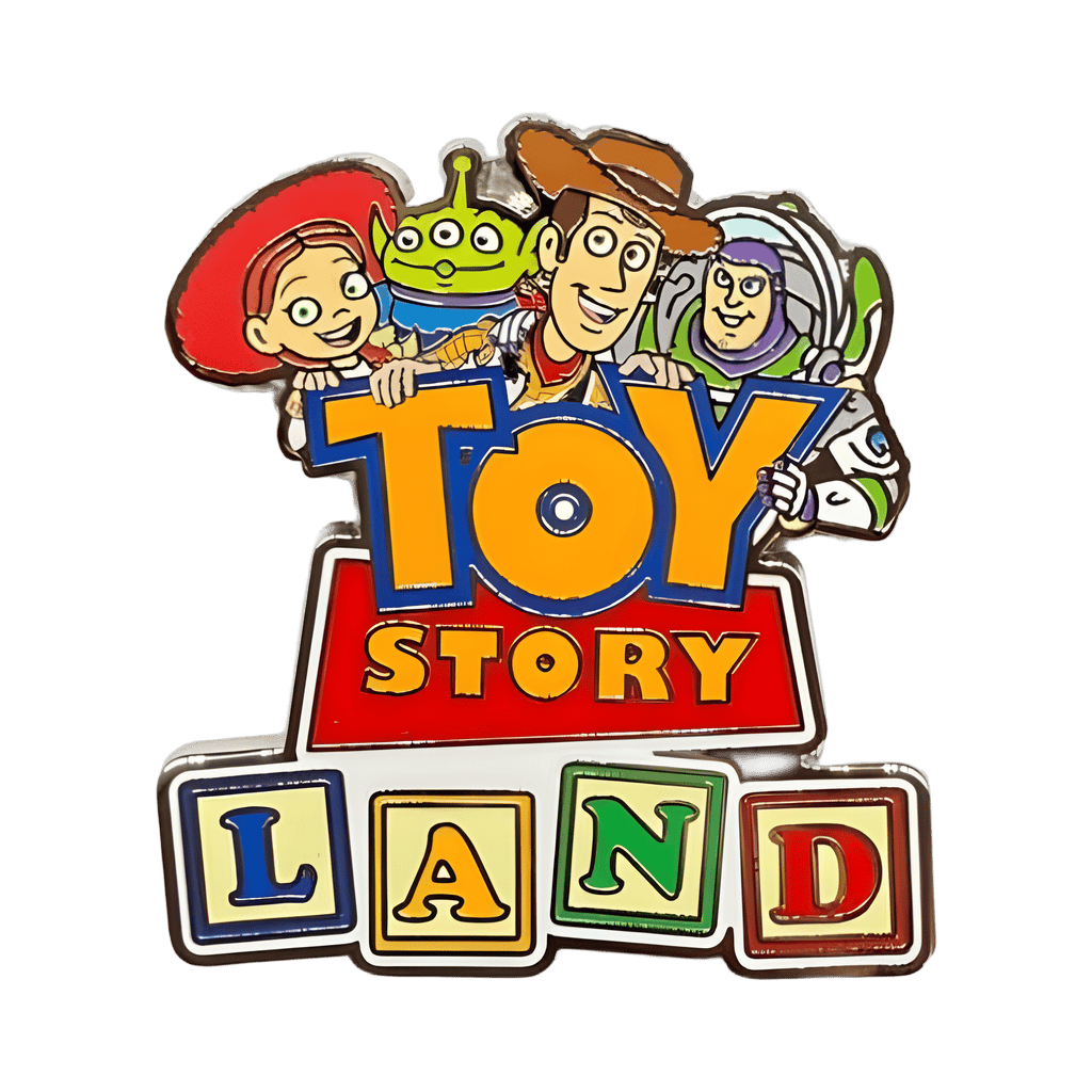 Buzz, Woody, Jessie & Green Alien Disney pin