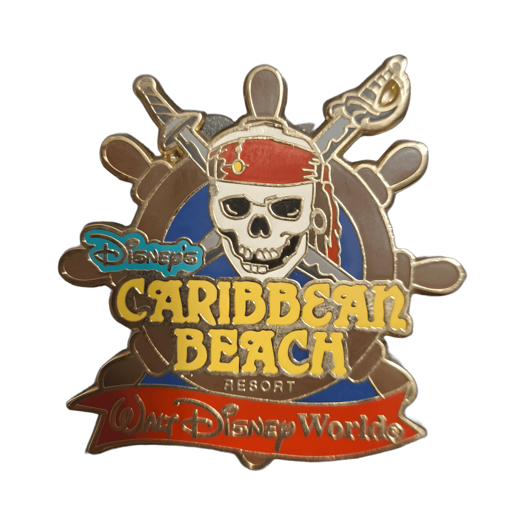 Disney's Caribbean Beach Resort Walt Disney World Disney pin