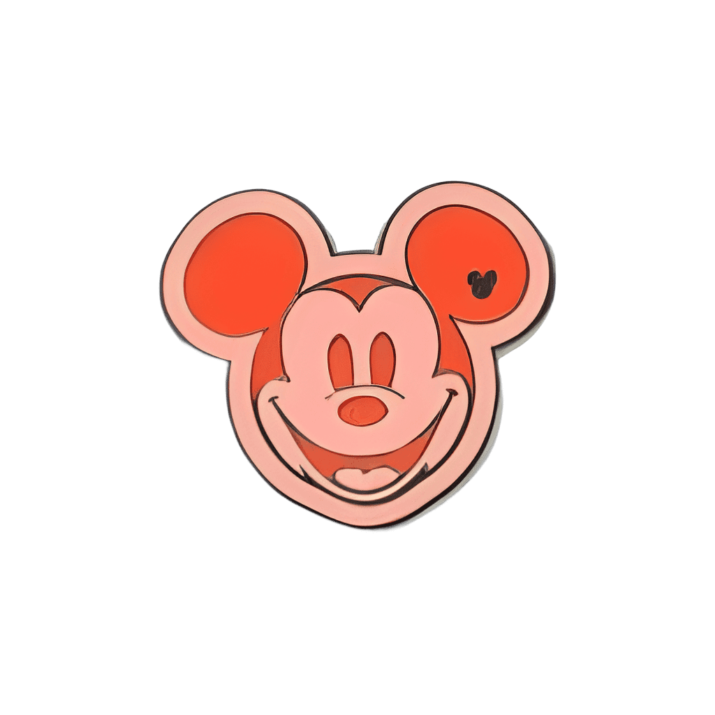Orange Disney pin