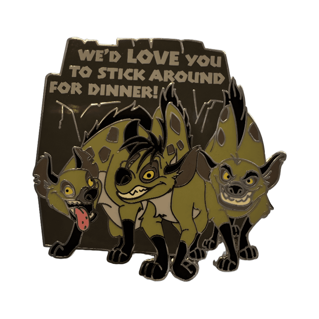 Ed, Shenzi & Banzai Disney pin