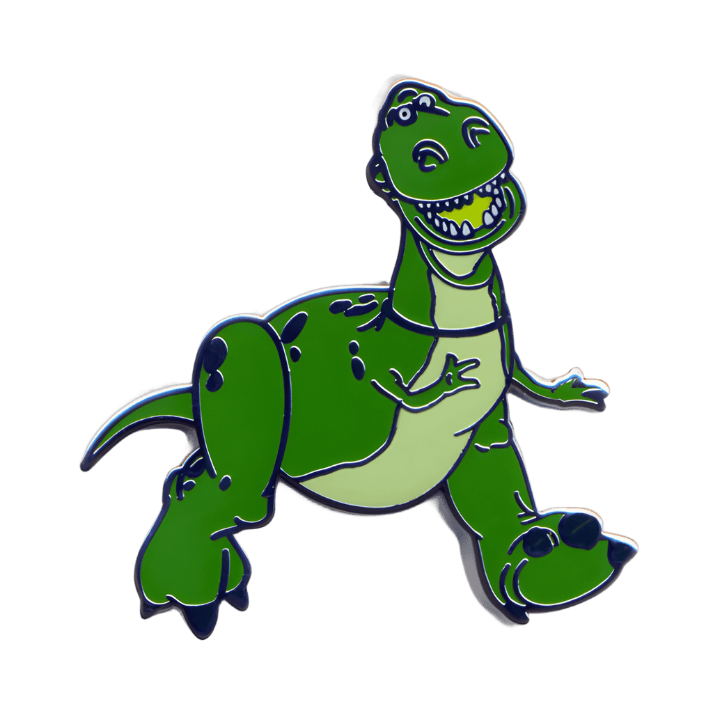Rex Running Disney pin