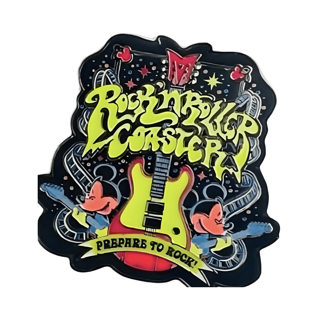 Rock N Roller Coaster Prepare to Rock with Mickey Disney pin