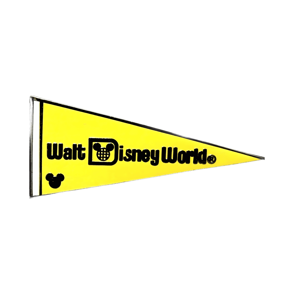 Yellow Disney pin