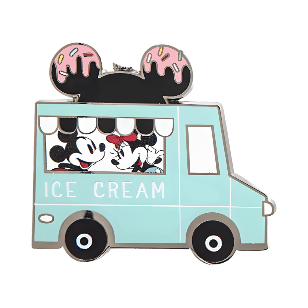 Mickey and Minnie Ice Cream Truck Disney pin