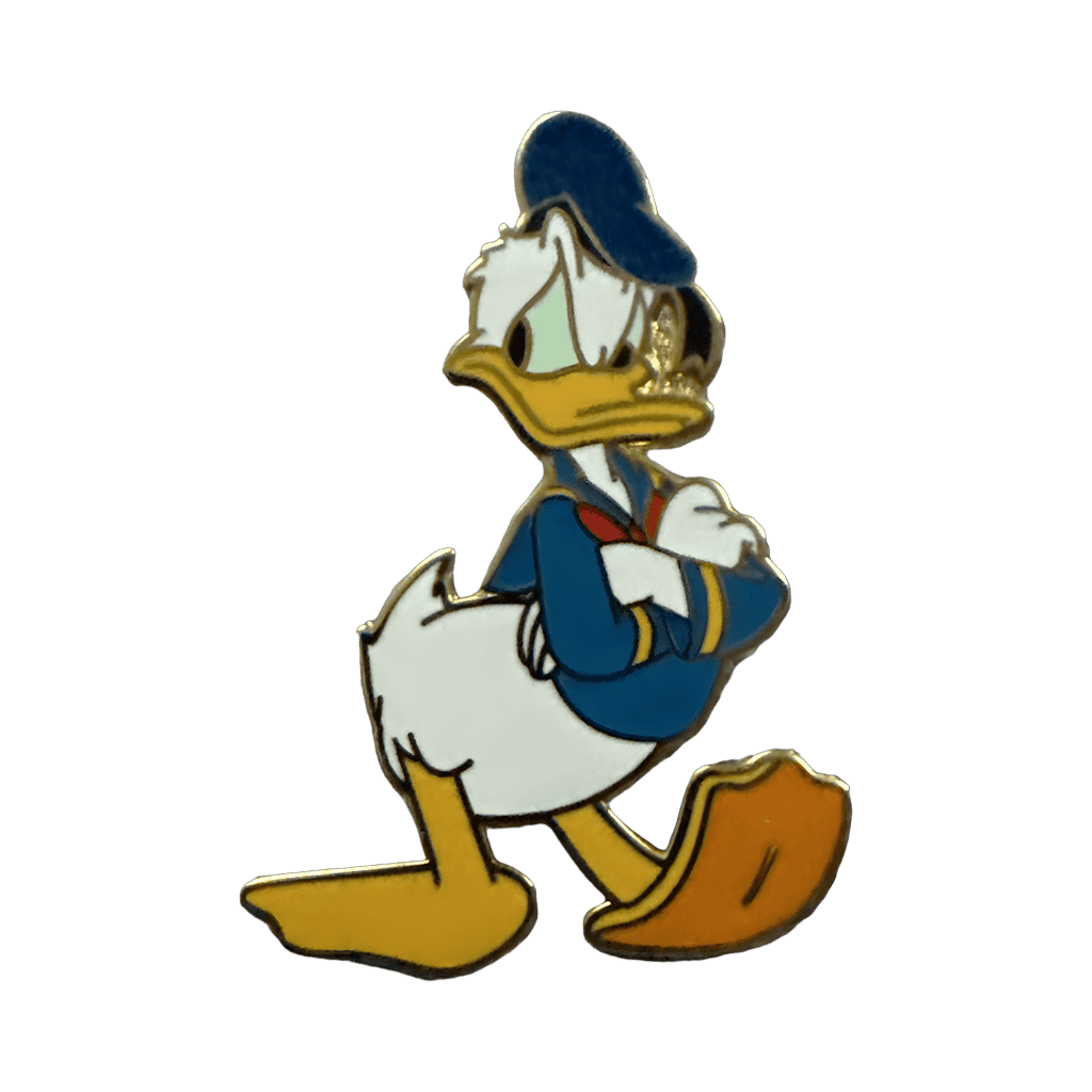 Angry Donald Disney pin