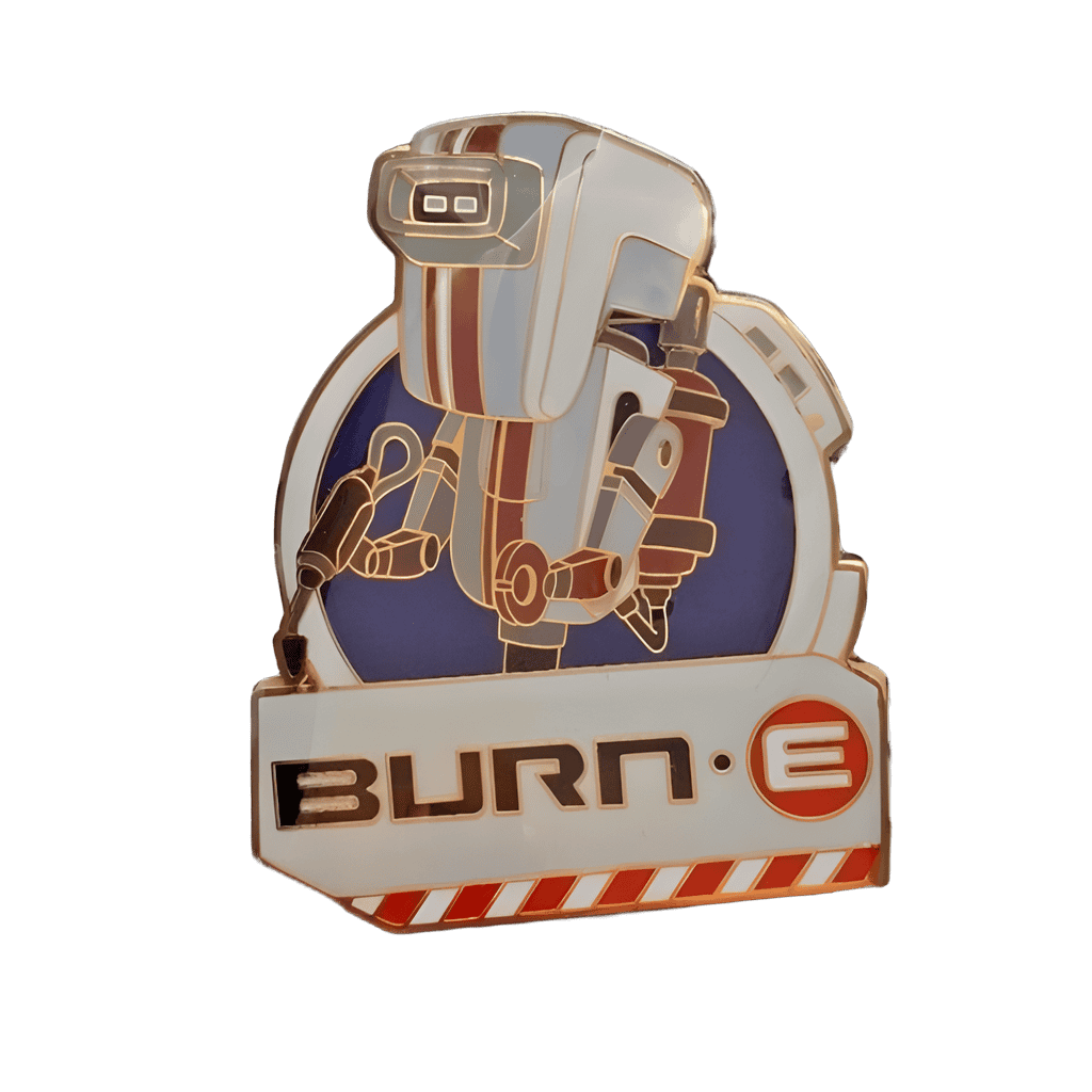 Burn-E Disney pin