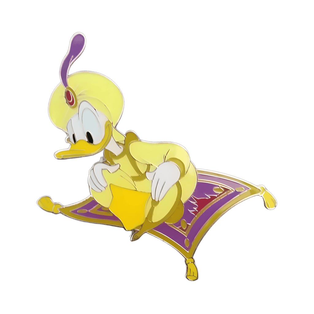 Donald Duck in Costume as Aladdin Disney pin