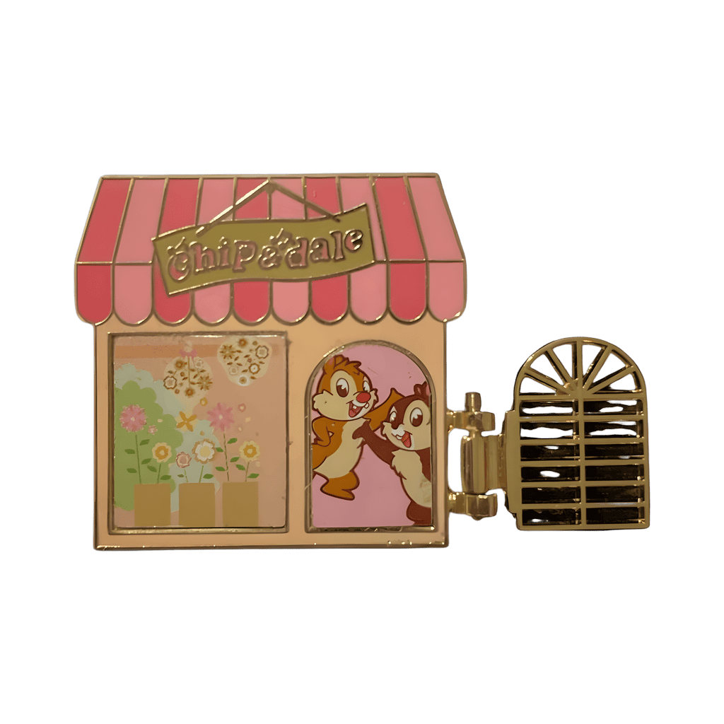 Chip & Dale Flower Shop Disney pin