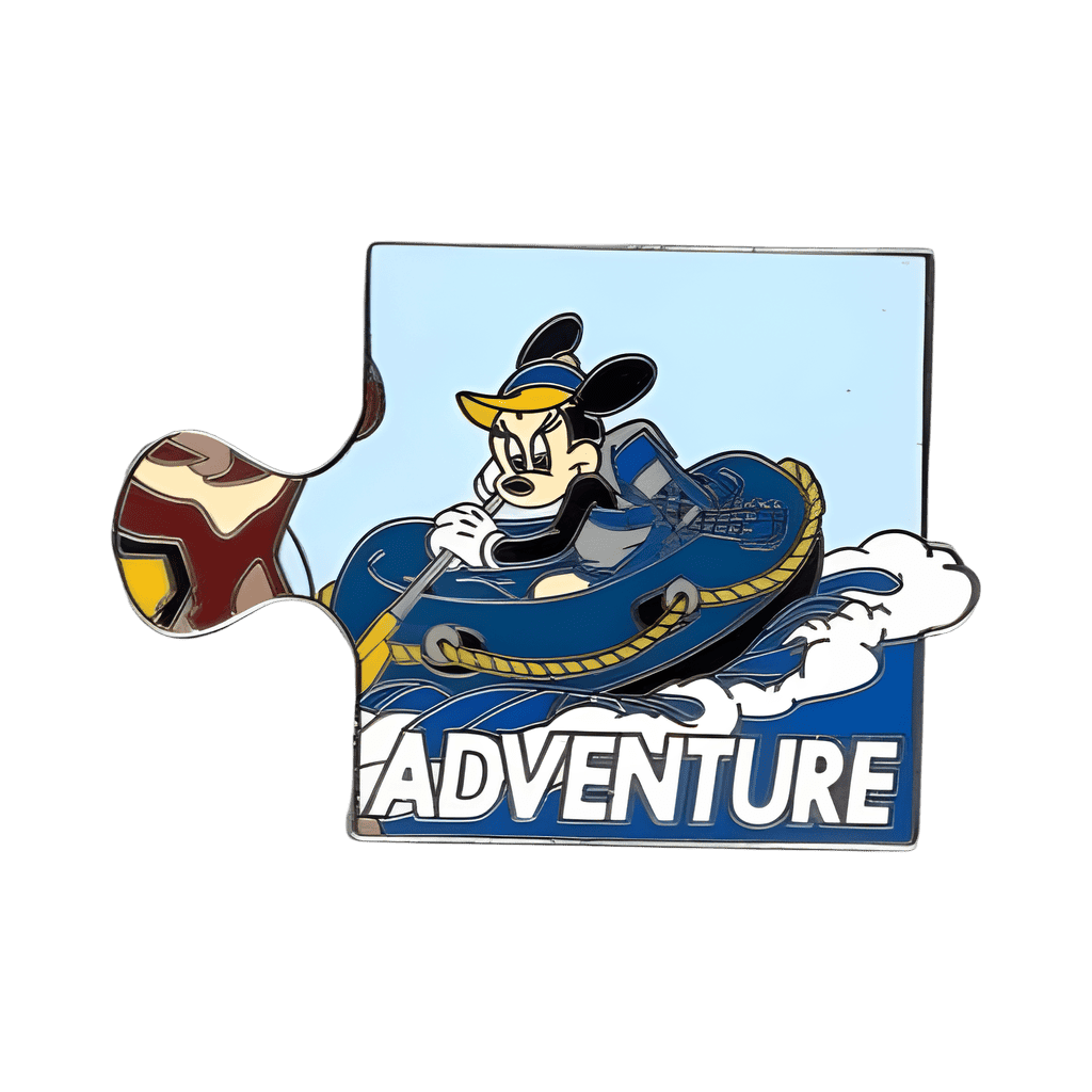 Minnie Mouse Rafting (Right Piece) Disney pin