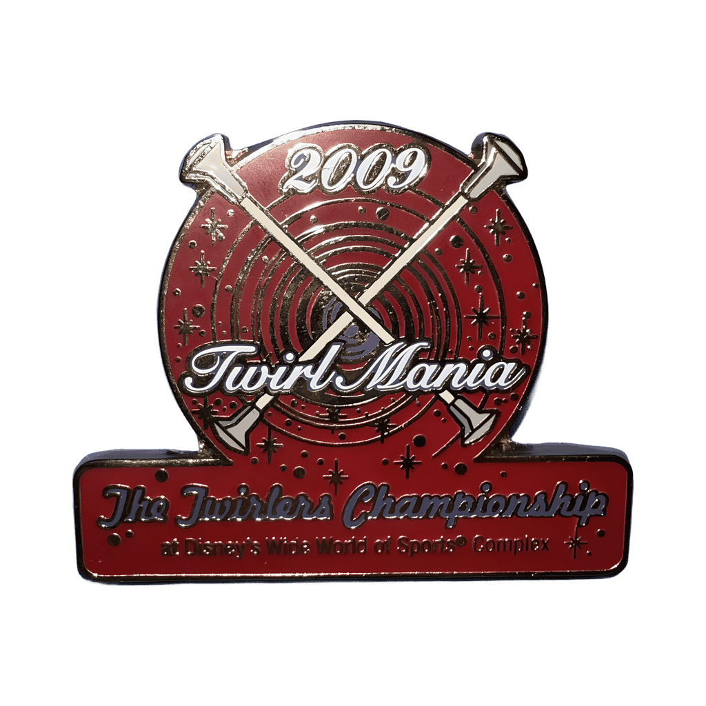 Twirl Mania 2009 The Twirlers Championship at Disney’s World Of Sports Complex Disney pin