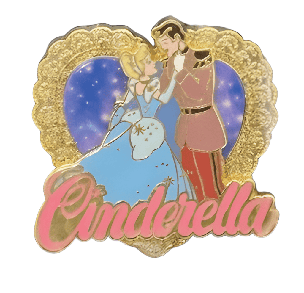 Pin on Pin - Cinderella and Prince Charming Disney pin