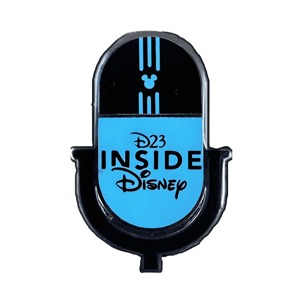 D23 Inside Disney Microphone Disney pin