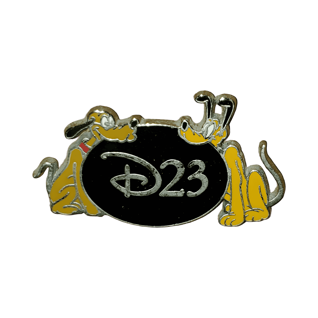 D23 Pluto Then and Now Disney pin