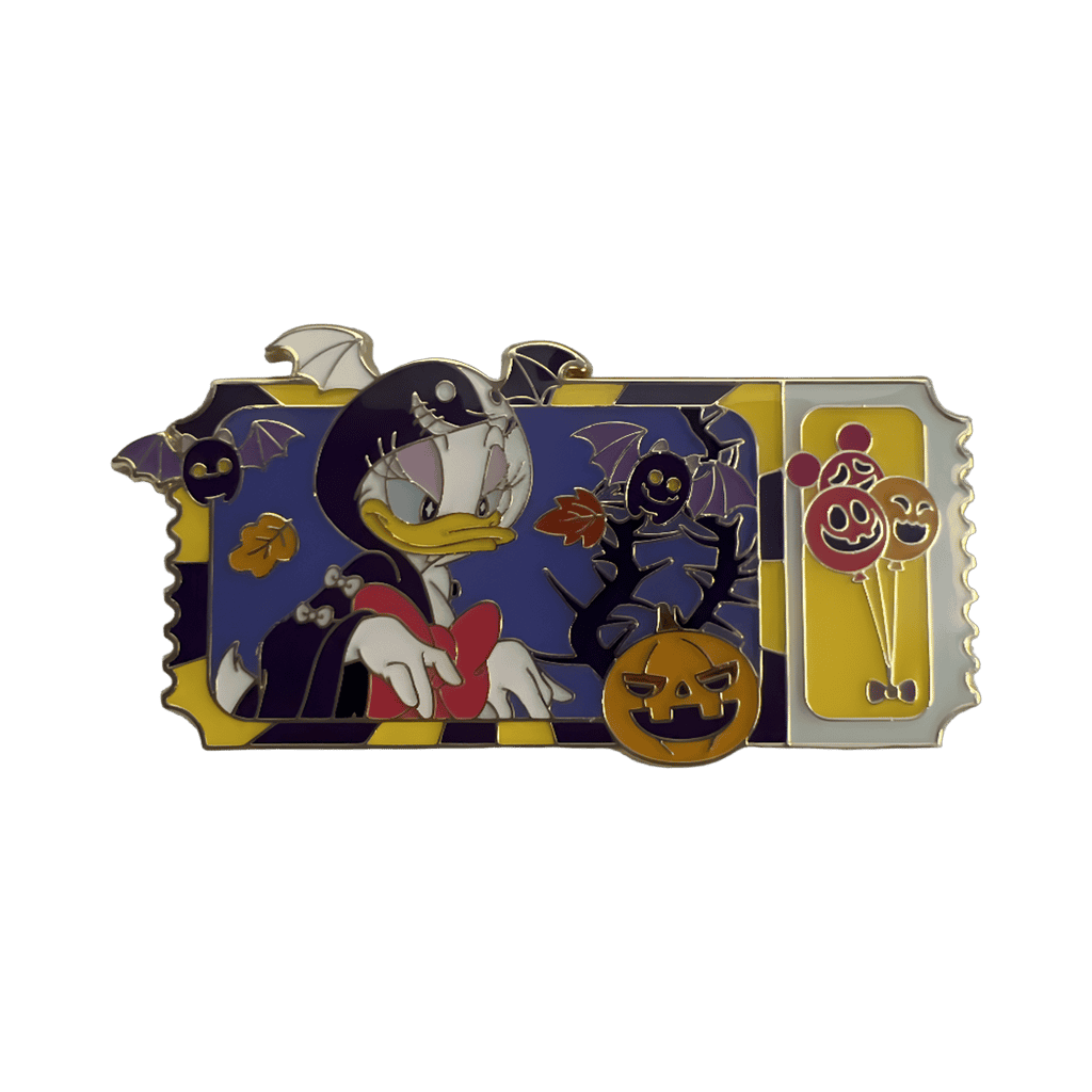 Daisy Halloween Ticket Disney pin