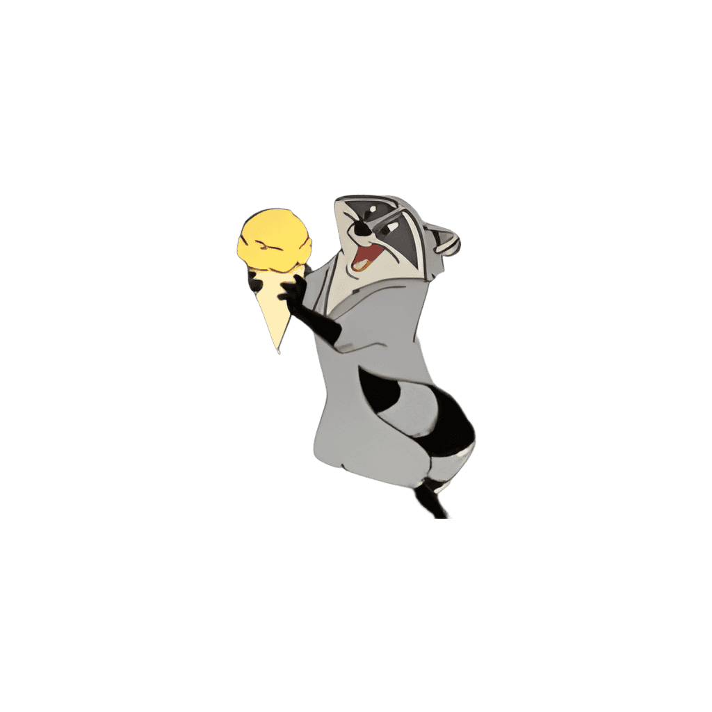 Meeko Disney pin