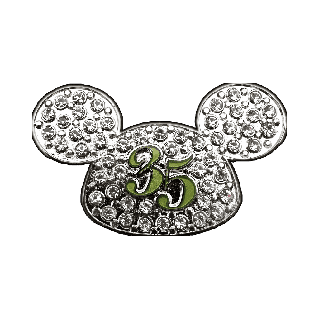Mickey Mouse Jeweled Ear Hat Disney pin