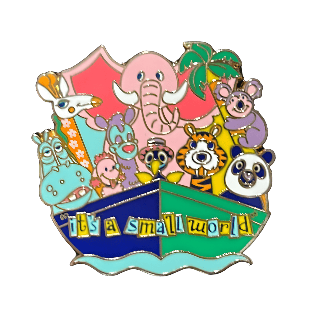 it's a small world — Animals on Boat Disney pin