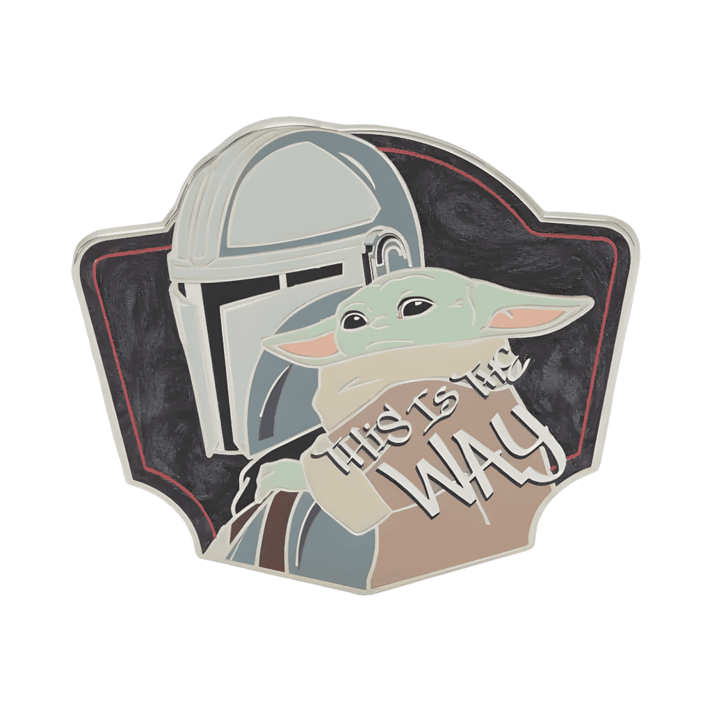 Din Djarin and Grogu Disney pin