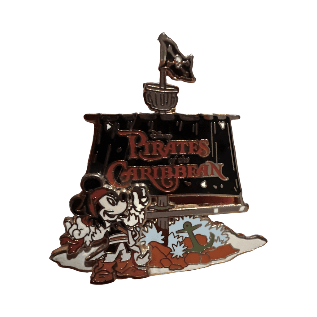 Pirates of the Caribbean® - Mickey with Mast Sign Disney pin