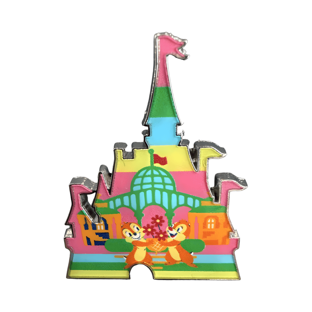 Chip and Dale at World Bazaar Disney pin