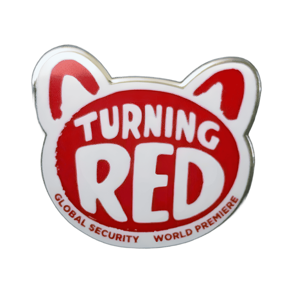 Turning Red Disney pin