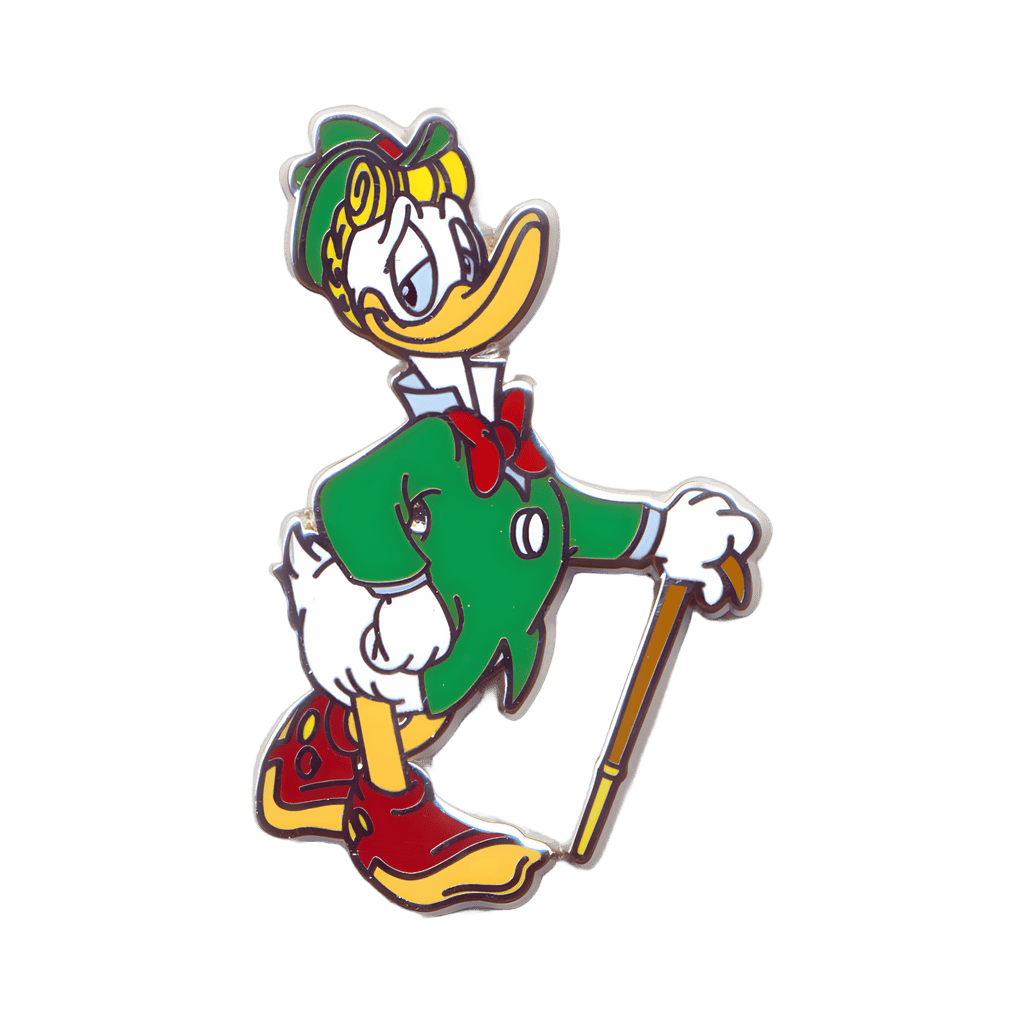 Gladstone Gander Disney pin