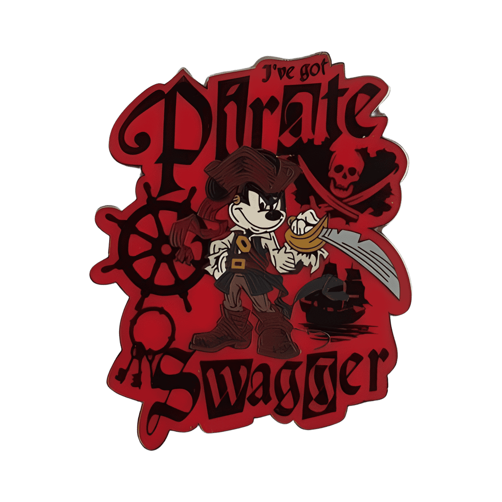 Mickey Mouse - I've Got Pirate Swagger Disney pin