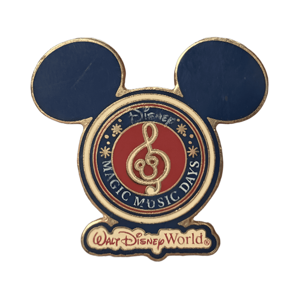 Mickey Head Magic Music Days Disney pin