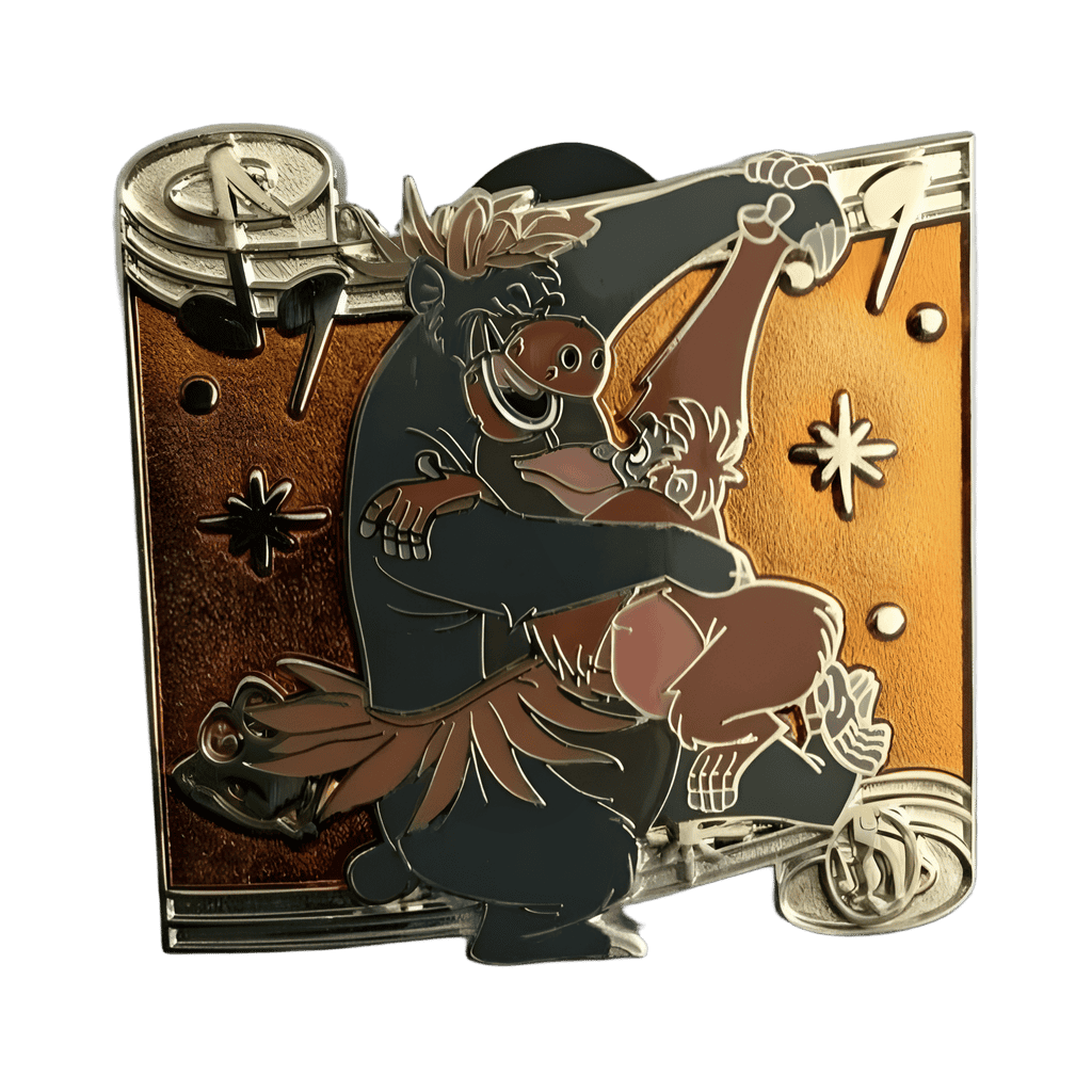 Dancing Scroll Mystery Collection - Baloo and King Louie Disney pin
