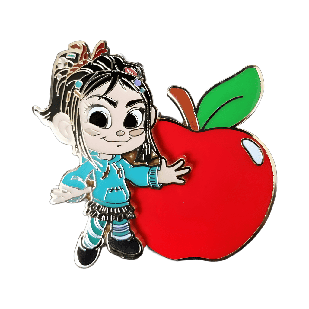 Vanellope with Apple Disney pin