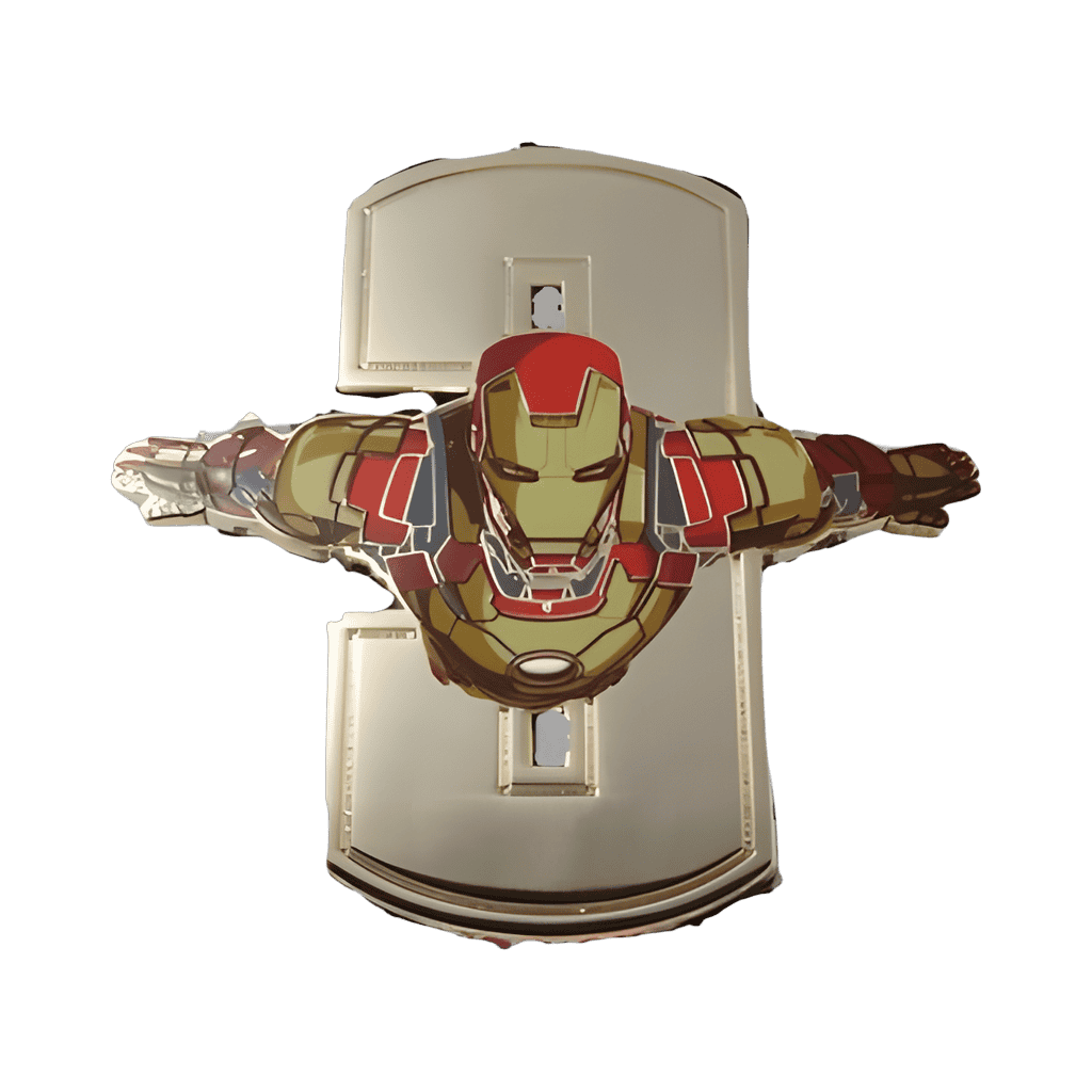 Big 3 with Iron Man Disney pin