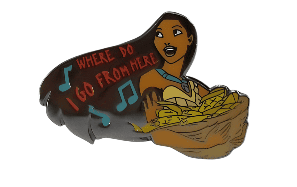 Where Do I Go From Here, #78 Disney pin