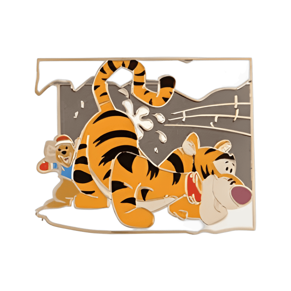 Tigger and Roo Disney pin