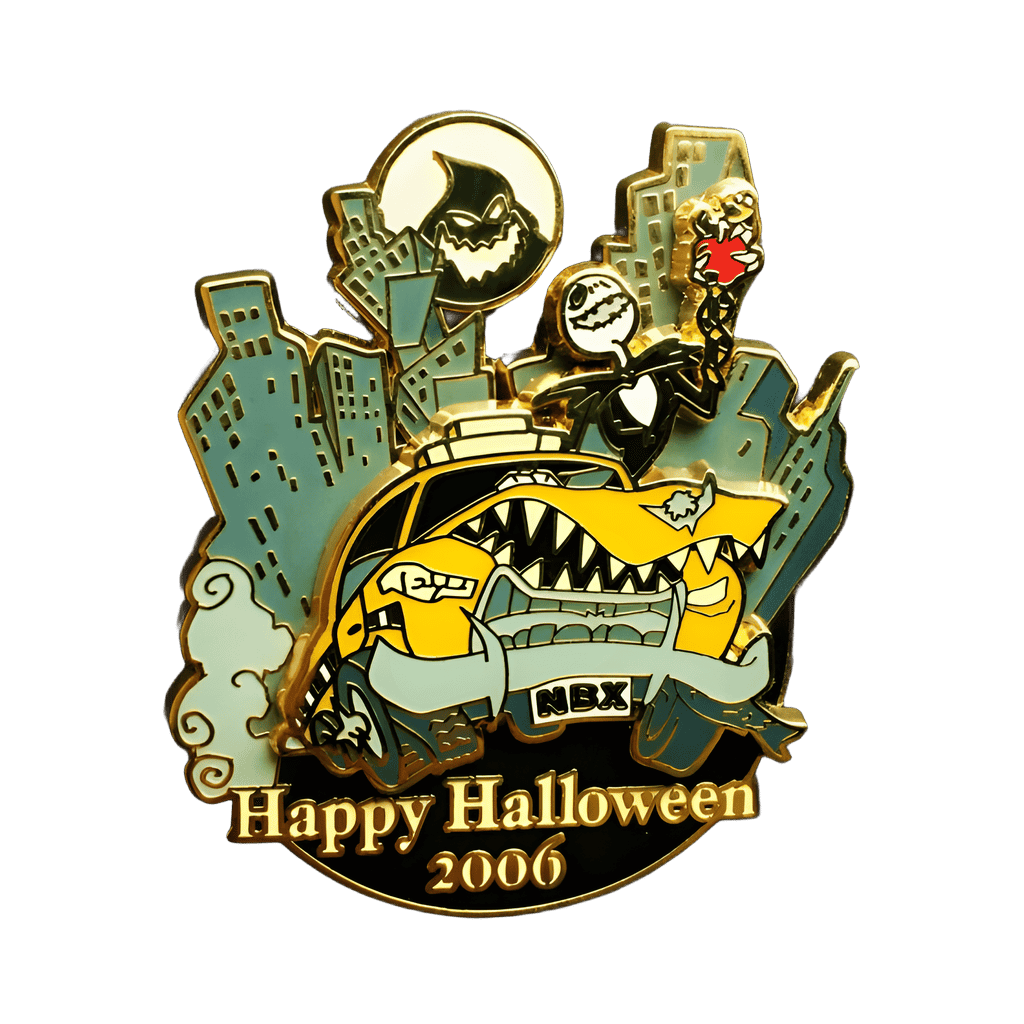 NYC - Jack Skellington in Monster Taxi Disney pin