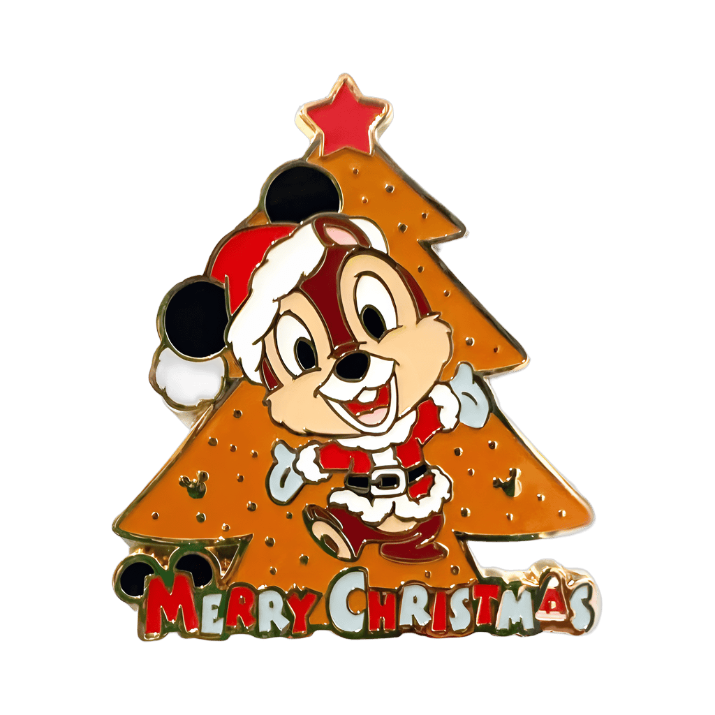 Santa Chip w/ Orange Tree - Merry Christmas Disney pin