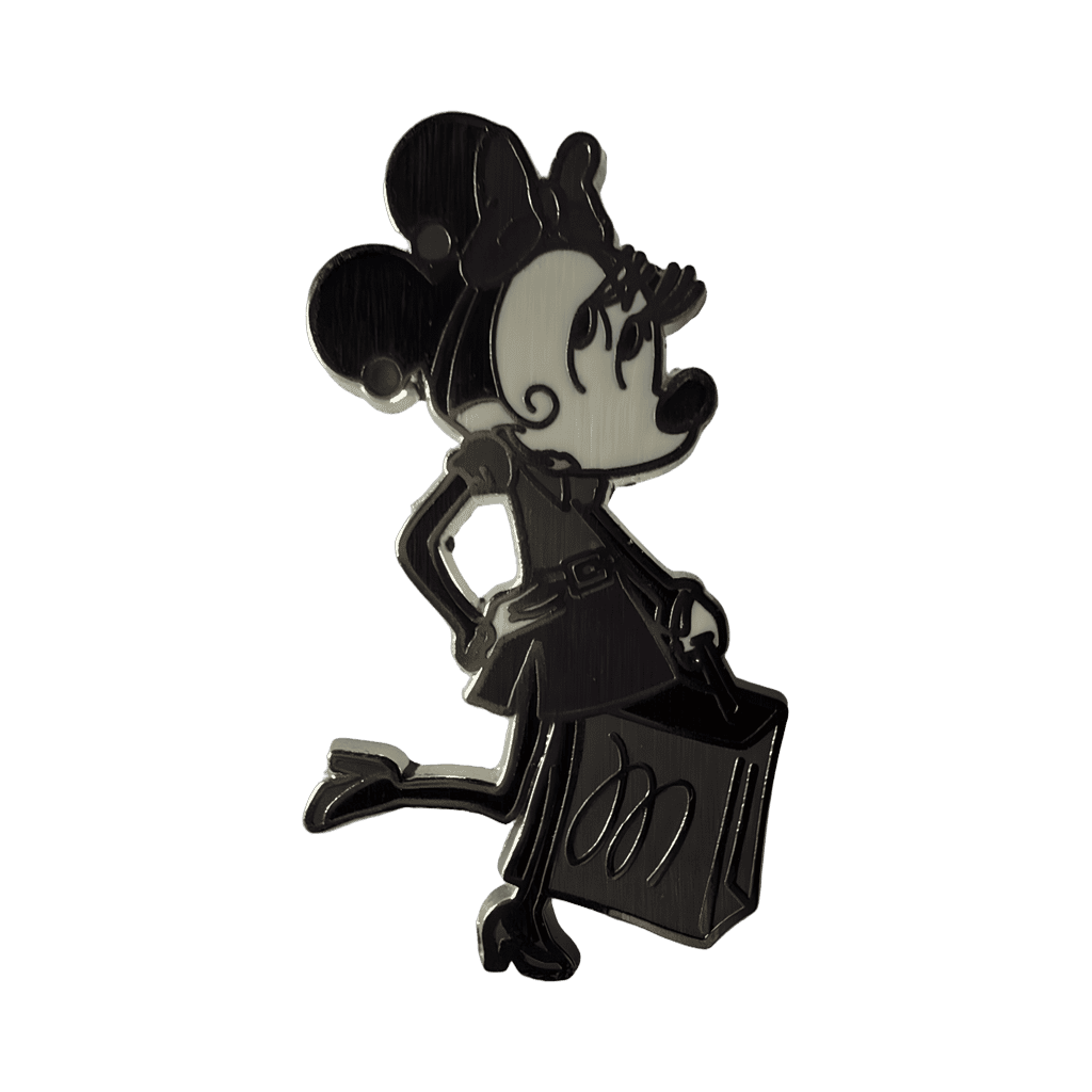 Minnie with a Shopping Bag Disney pin