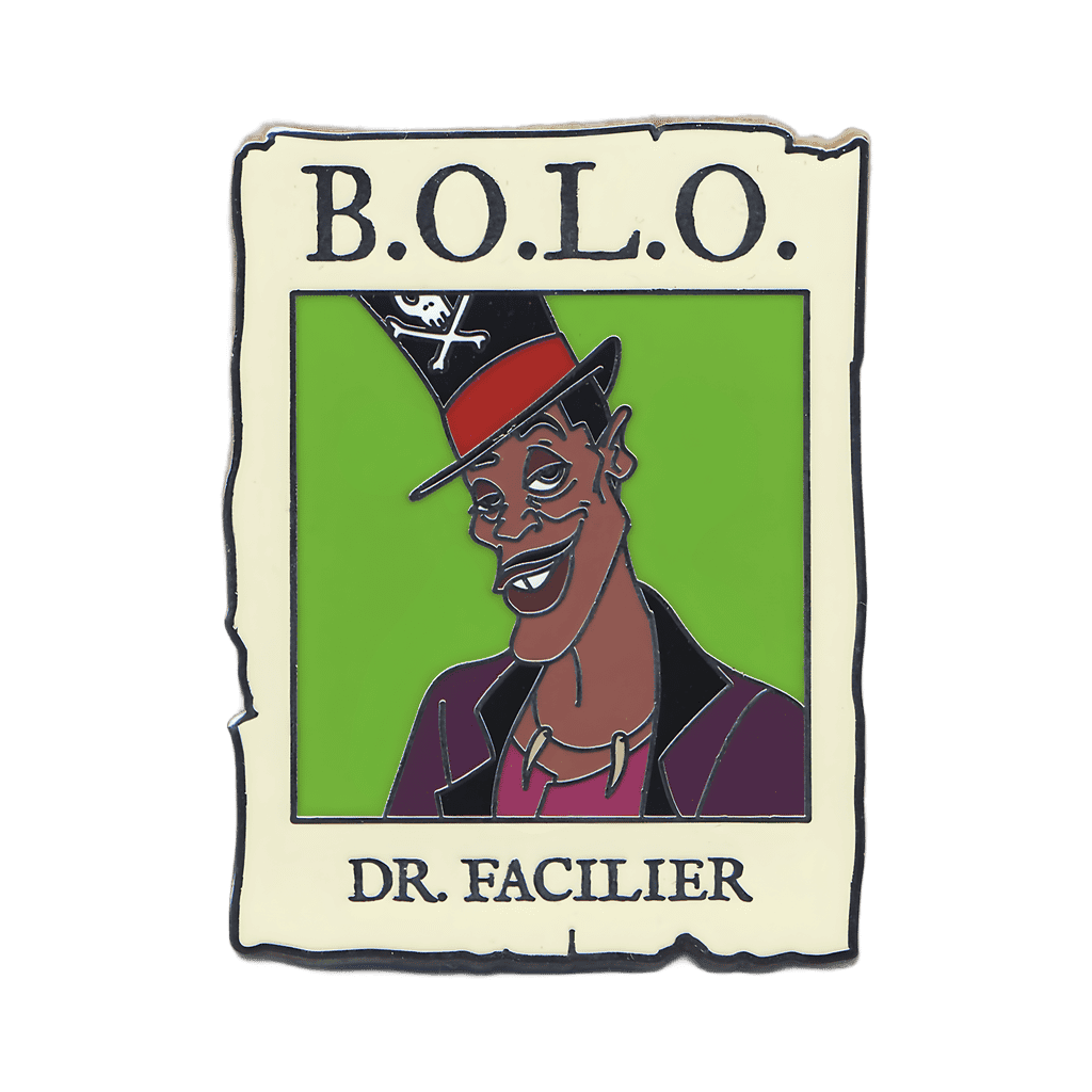 Dr. Facilier Disney pin
